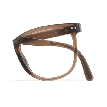 Foldable coffee blue light glasses